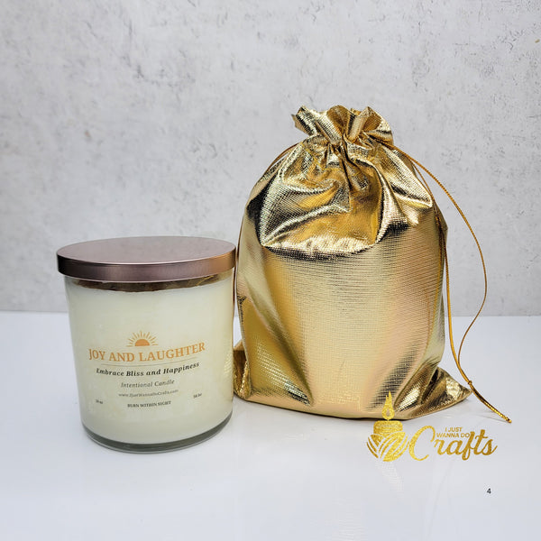 Joy-laughter-soy-wax-candle-gold-bag