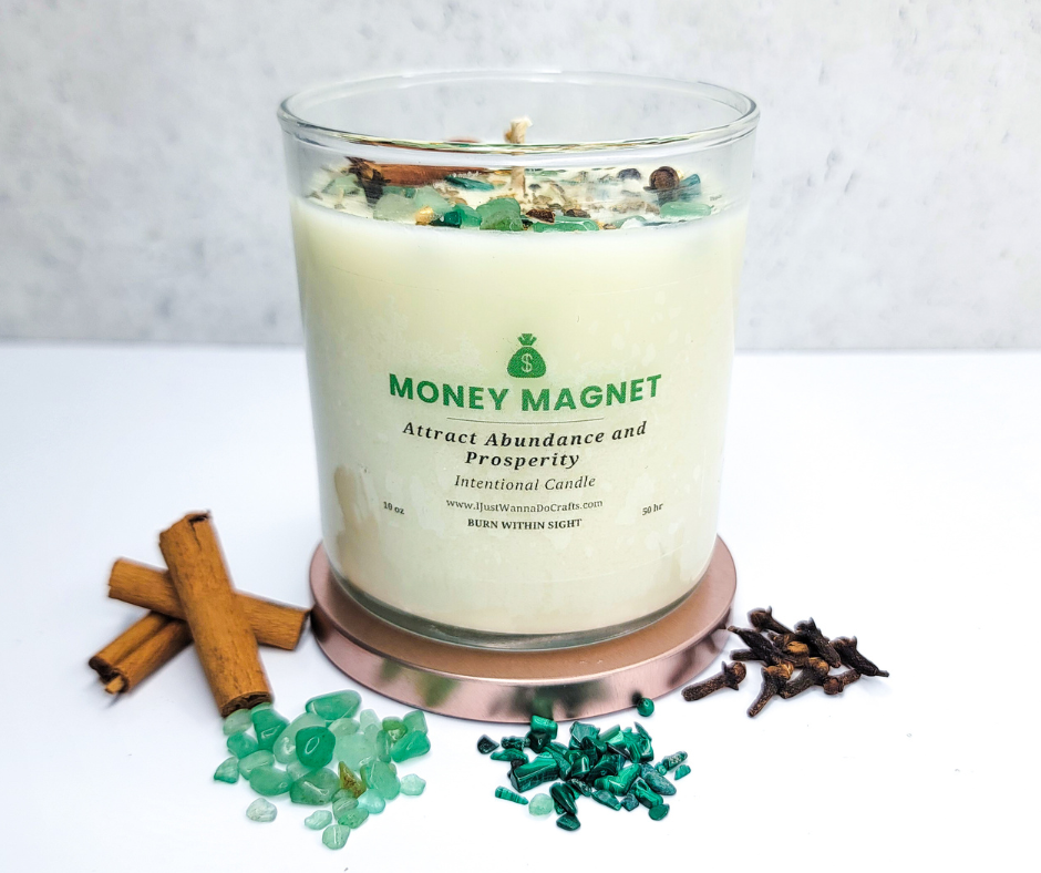 Money Magnet Intentional Candle