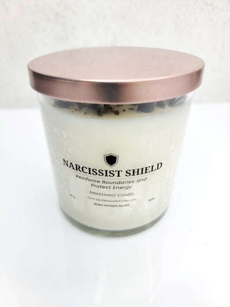 Narcissist Shield Intentional Candle