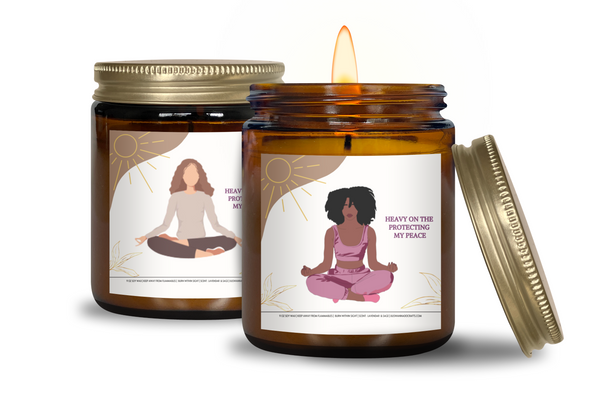 Protecting-My-Peace-Soy-Wax-Candle-IJWDC-candle-burning